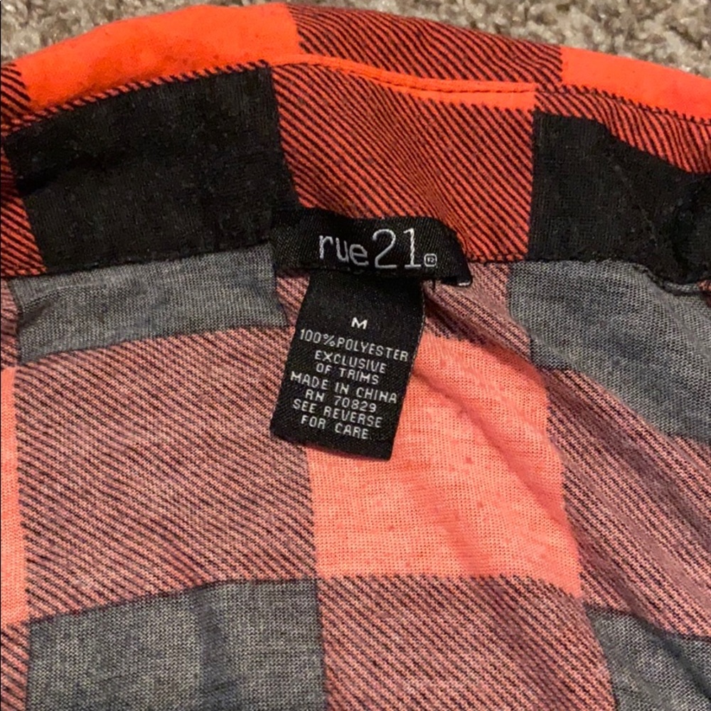 Checkered button down - Picture 3 of 3